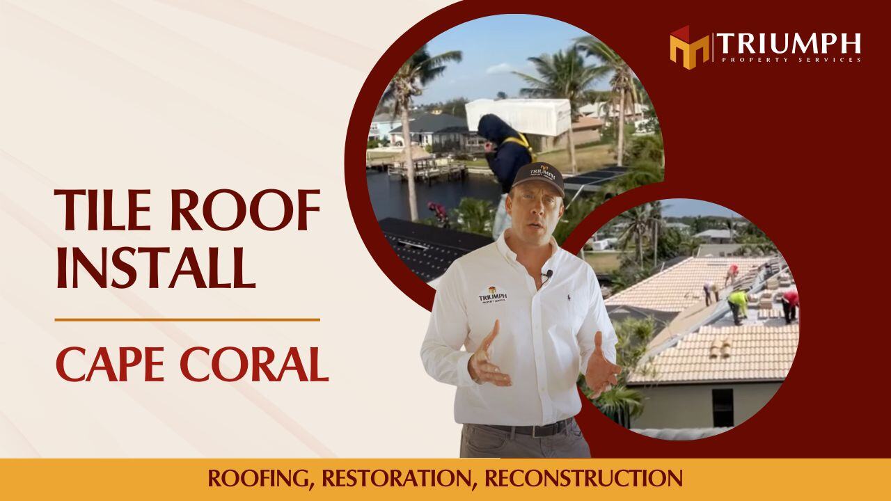 Efficient Tile Roof Install in Cape Coral