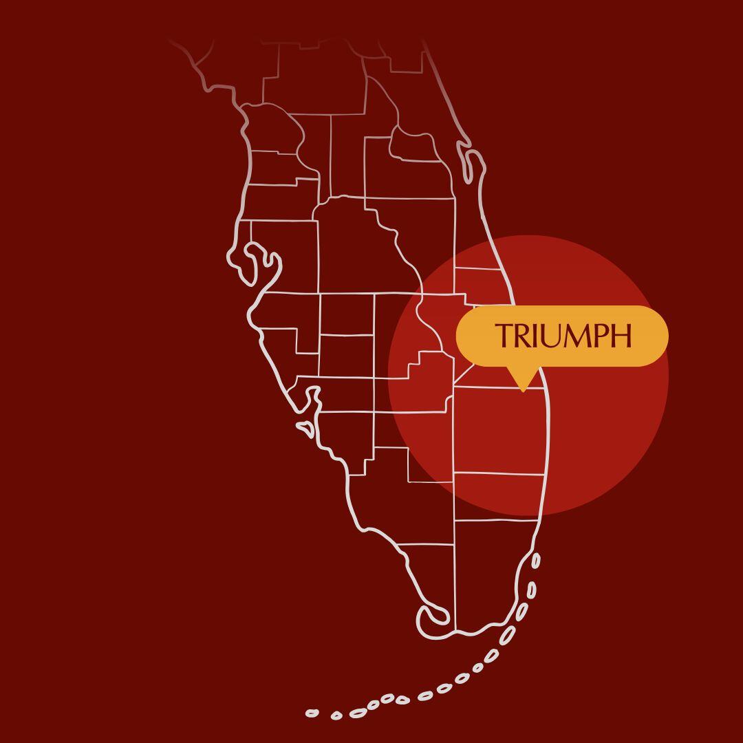 TRIUMPH map TRIUMPH map